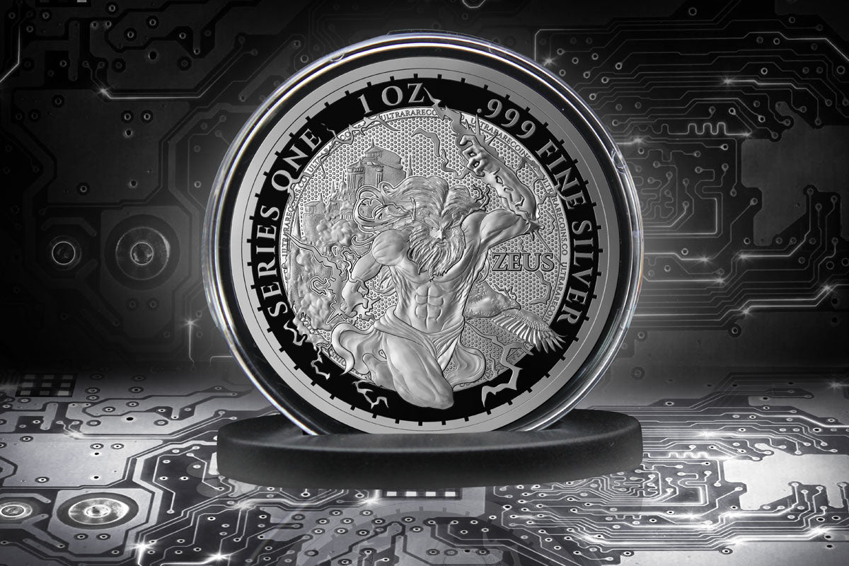 コレクション Goddess Europa 1 oz 999.9 Fine Silver Co 2022 1 Oz Tokelau Goddess Europa Silver Bullion Coin