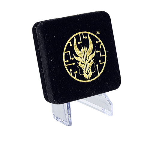 Custom Velvet Slimline Gold Foil Dragon Display Case
