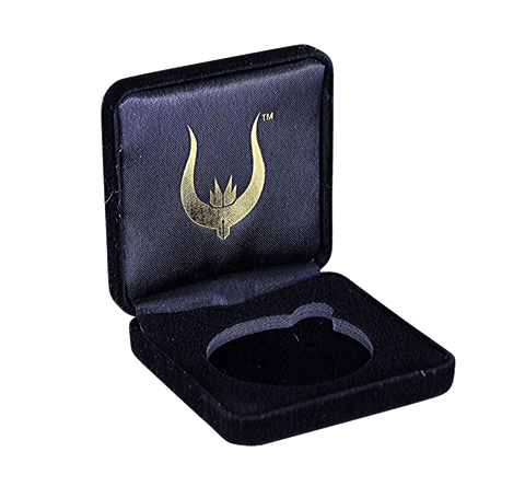 Custom Velvet Slimline Gold Foil Dragon Display Case
