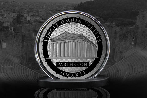Greek Mythology Series 1 - #2 of 12 - Pandora 1 oz Fine Art Round .999 Fine Silver Collectible Coin Image 3